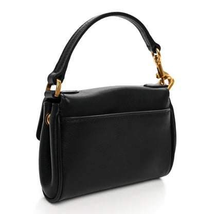 Balenciaga Smooth Calfskin Rodeo Micro Bag Charm Black 3 of 9