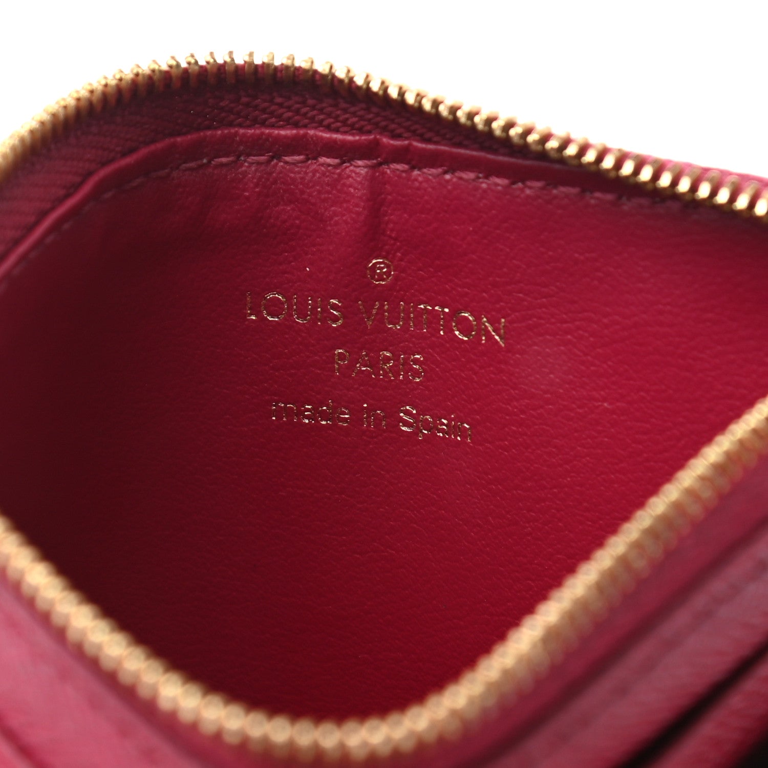Louis Vuitton Monogram Zipped Card Holder Fuchsia 6 of 6