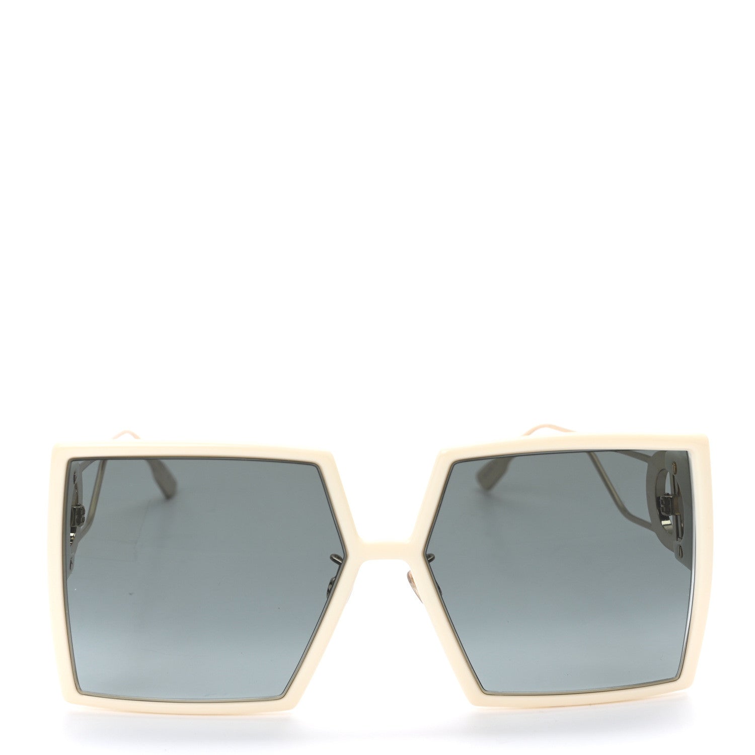 Christian Dior Square 30 Montaigne Sunglasses White 2 of 9