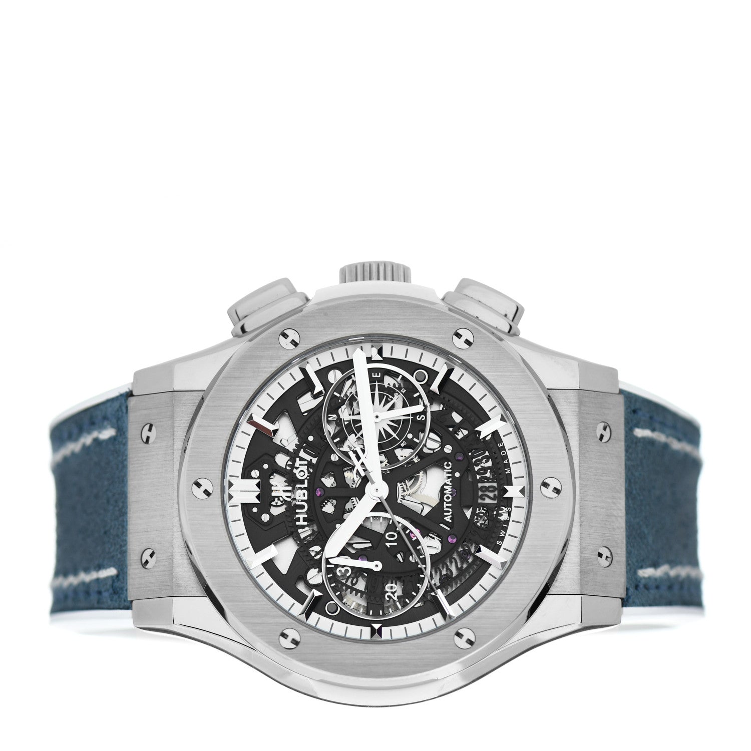 Hublot Titanium Rubber 45mm Classic Fusion Aerofusion Limited Edition "La Grande Odyssee" Automatic Watch Black 525.NX.0129.VR.LGO16 2 of 4