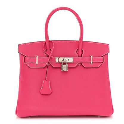 Hermes Epsom Birkin 30 Rose Tyrien 1 of 14
