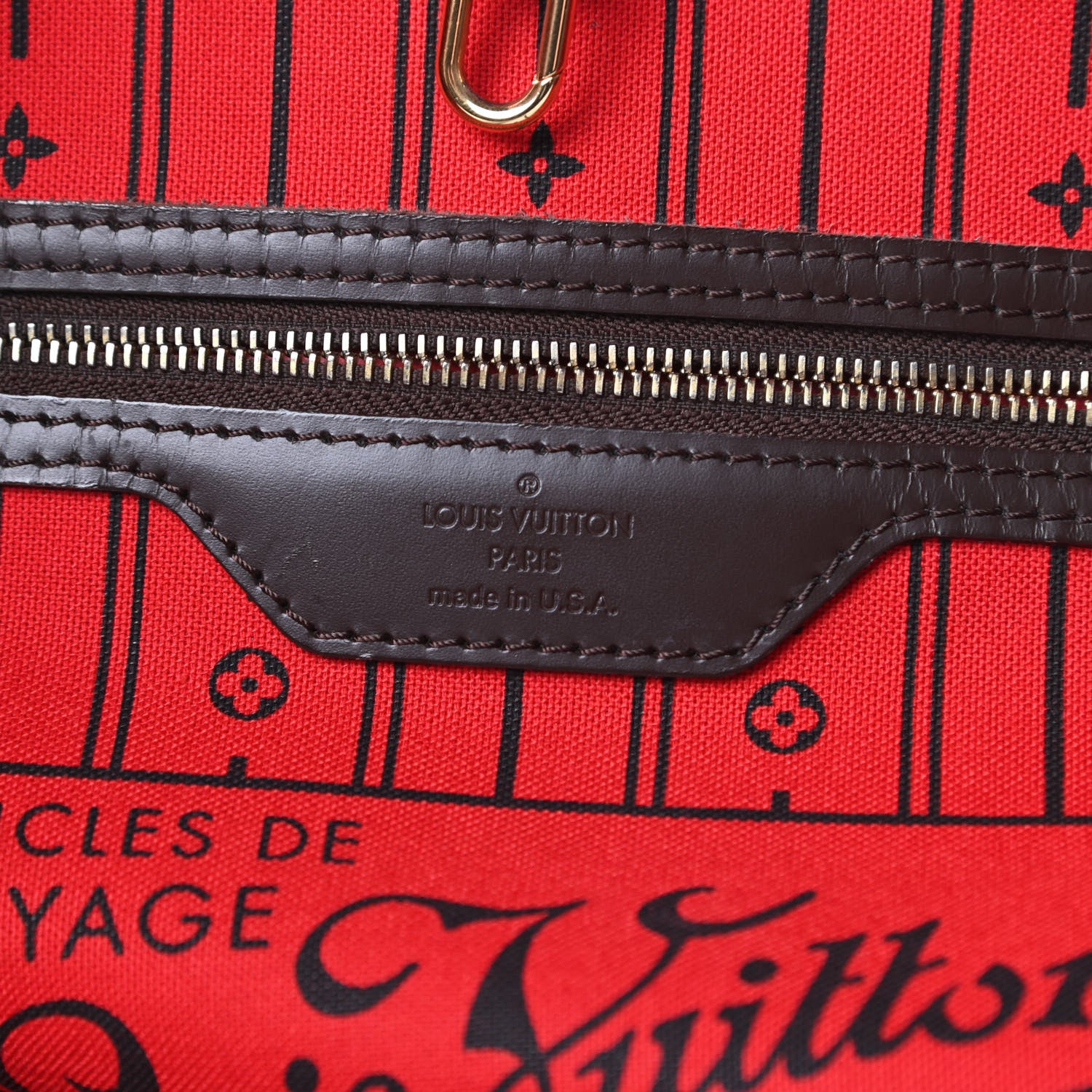 Louis Vuitton Damier Ebene Neverfull GM 6 of 18