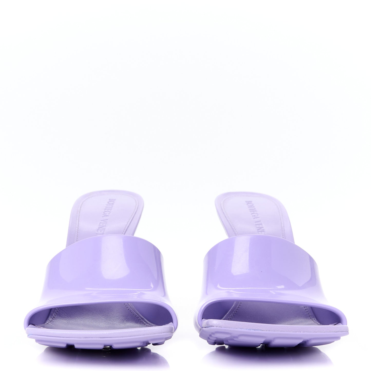 Rubber Mule Sandals 37 Purple