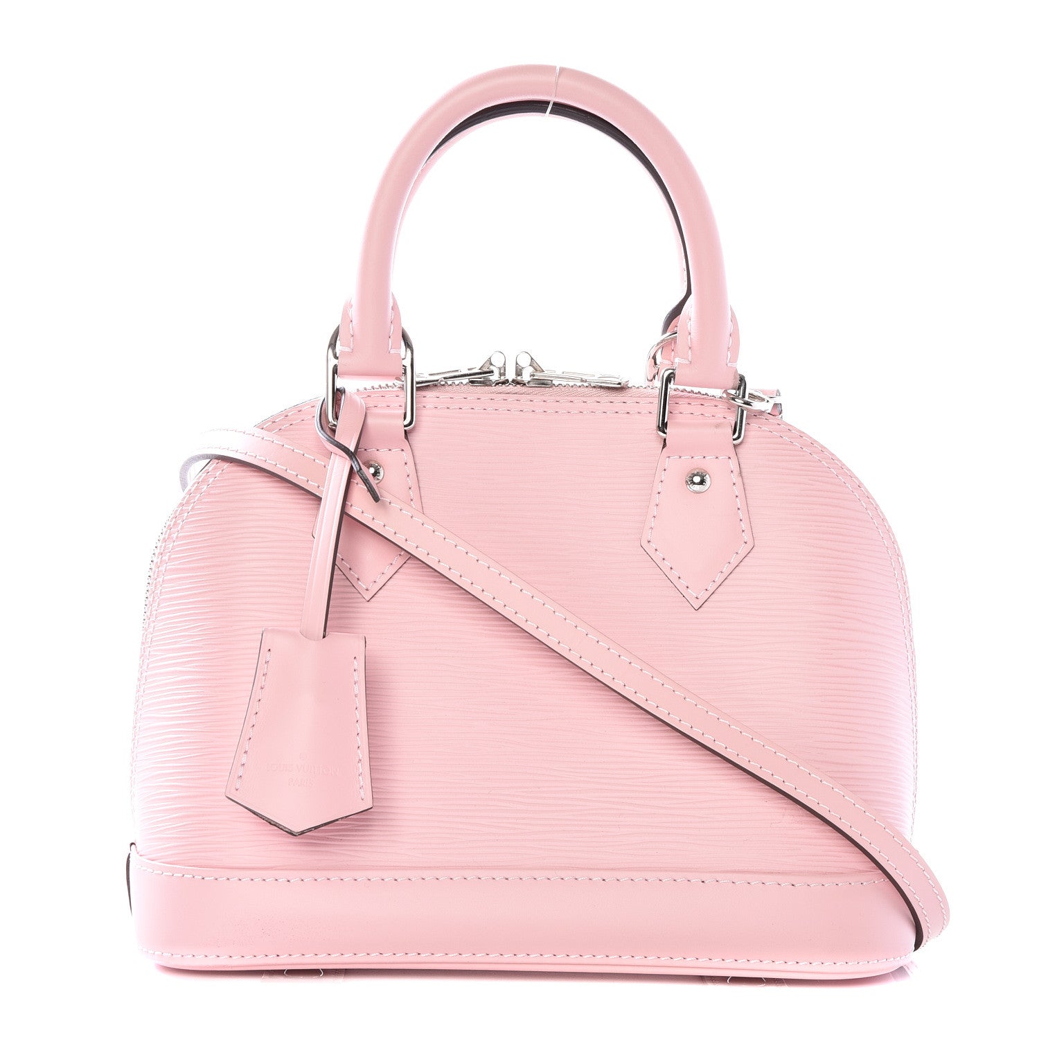 Louis Vuitton Epi Alma BB Rose Ballerine 1 of 13