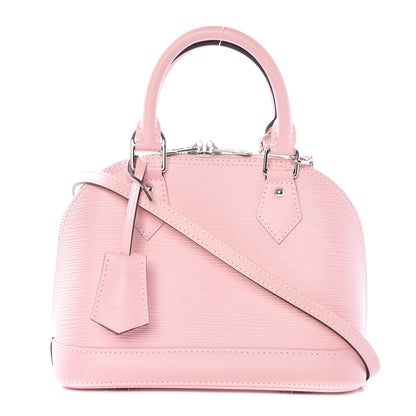 Louis Vuitton Epi Alma BB Rose Ballerine 1 of 13