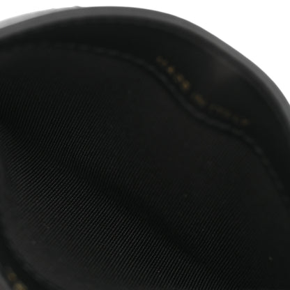 Chanel Lambskin Metallic Calfskin Crocodile Embossed 2.55 Reissue Card Holder Black Gold 5 of 9