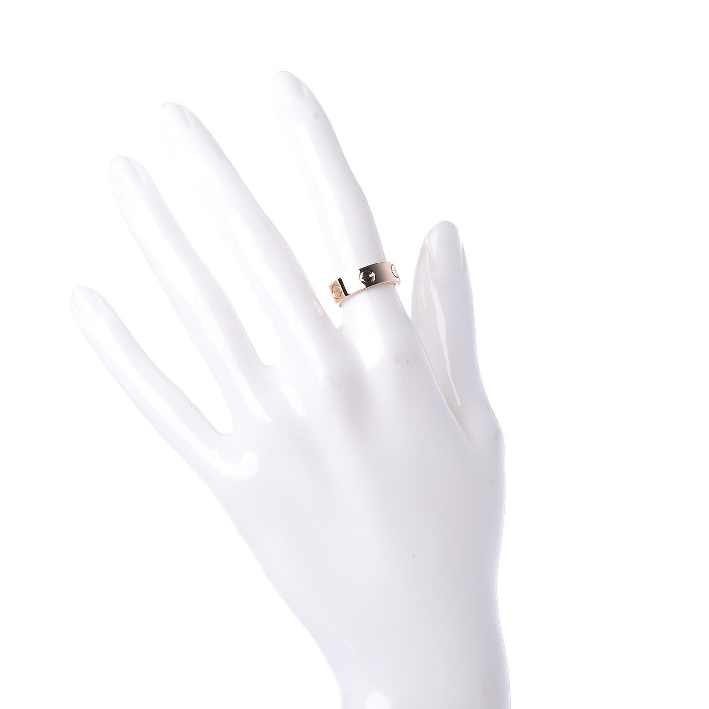 18K Pink Gold 5.5mm LOVE Ring 49 4.75