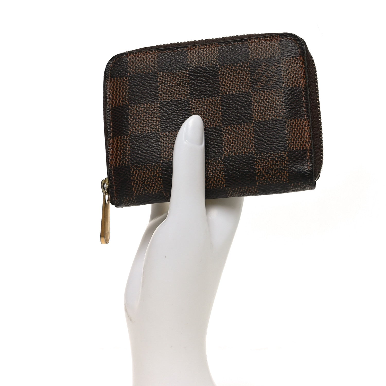 Louis Vuitton Damier Ebene Zippy Coin Purse 2 of 6