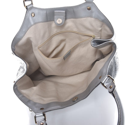 Gucci Guccissima Large Sukey Tote Silver 5 of 11