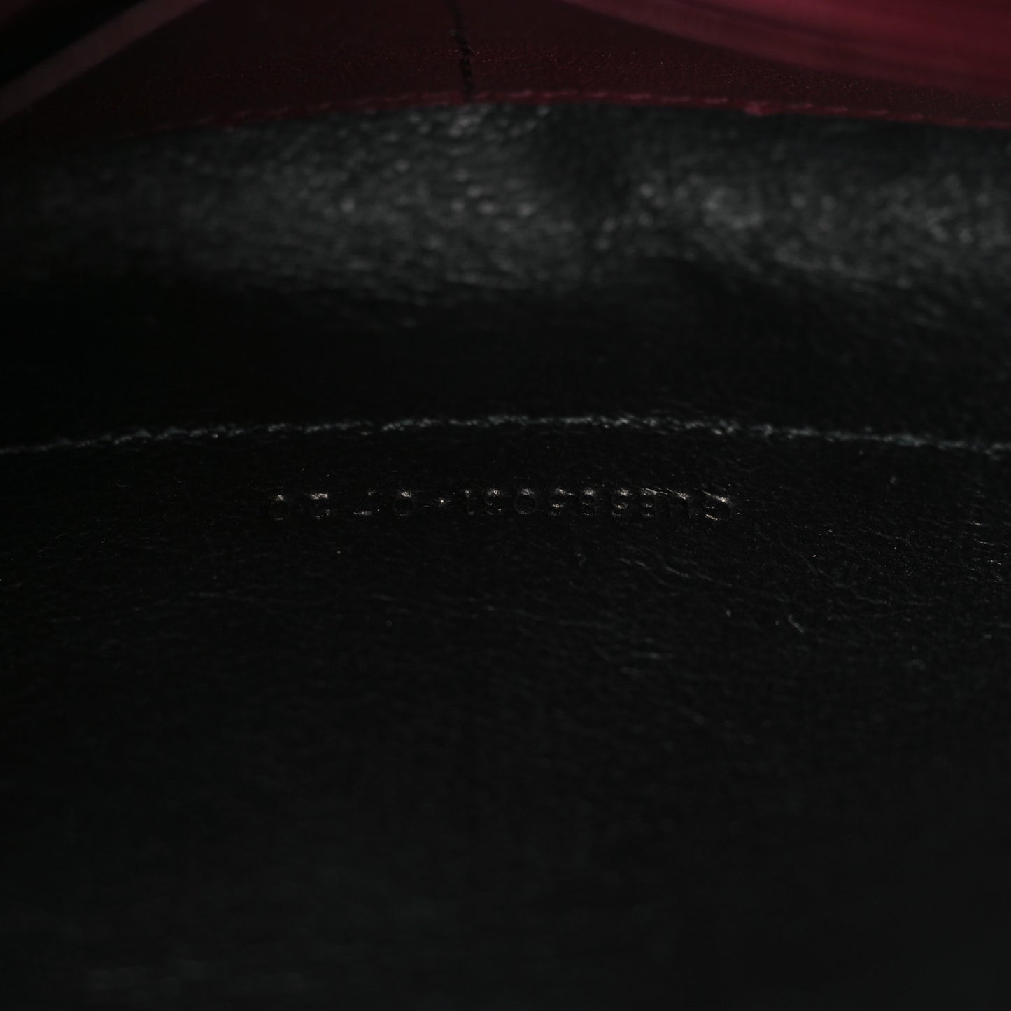 Lambskin Diamond Quilted Angie Chain Bag Burgundy