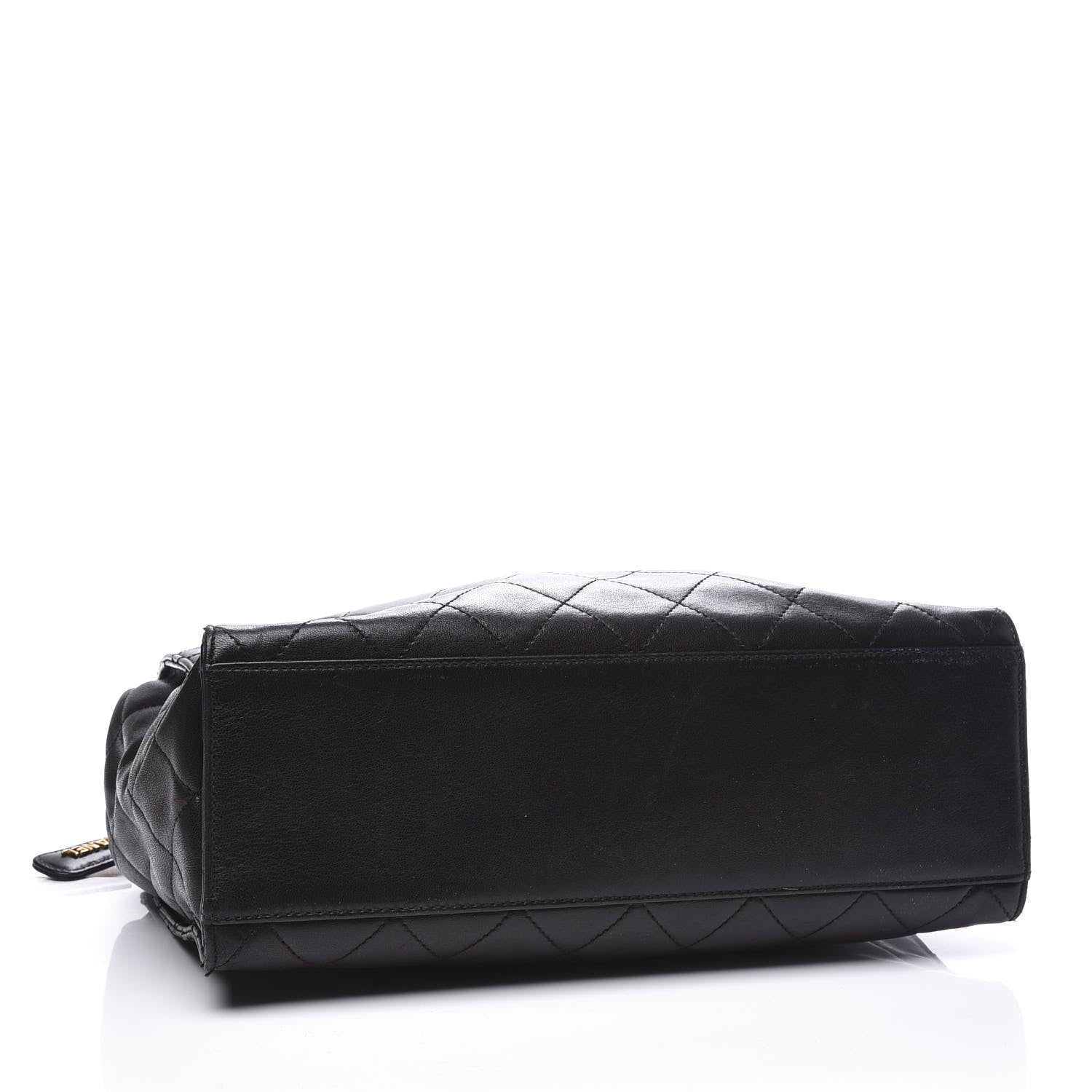 Chanel Lambskin Quilted CC Shoulder Bag Black 3 of 11