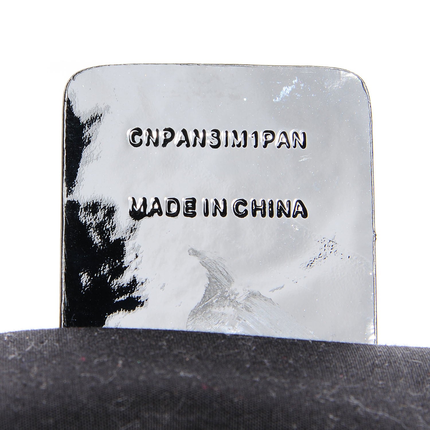 Burberry Patent Trim Patchwork Check Tote Black 7 of 7