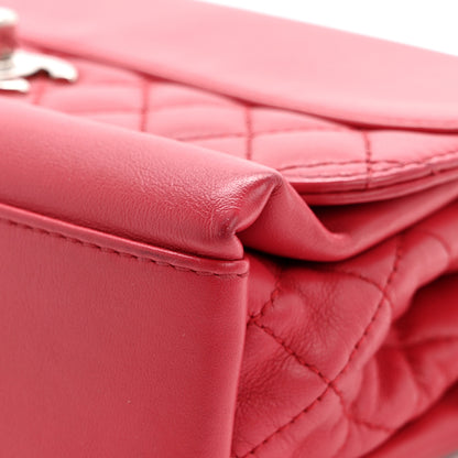 Chanel Calfskin Mini Tramezzo Flap Red 12 of 13