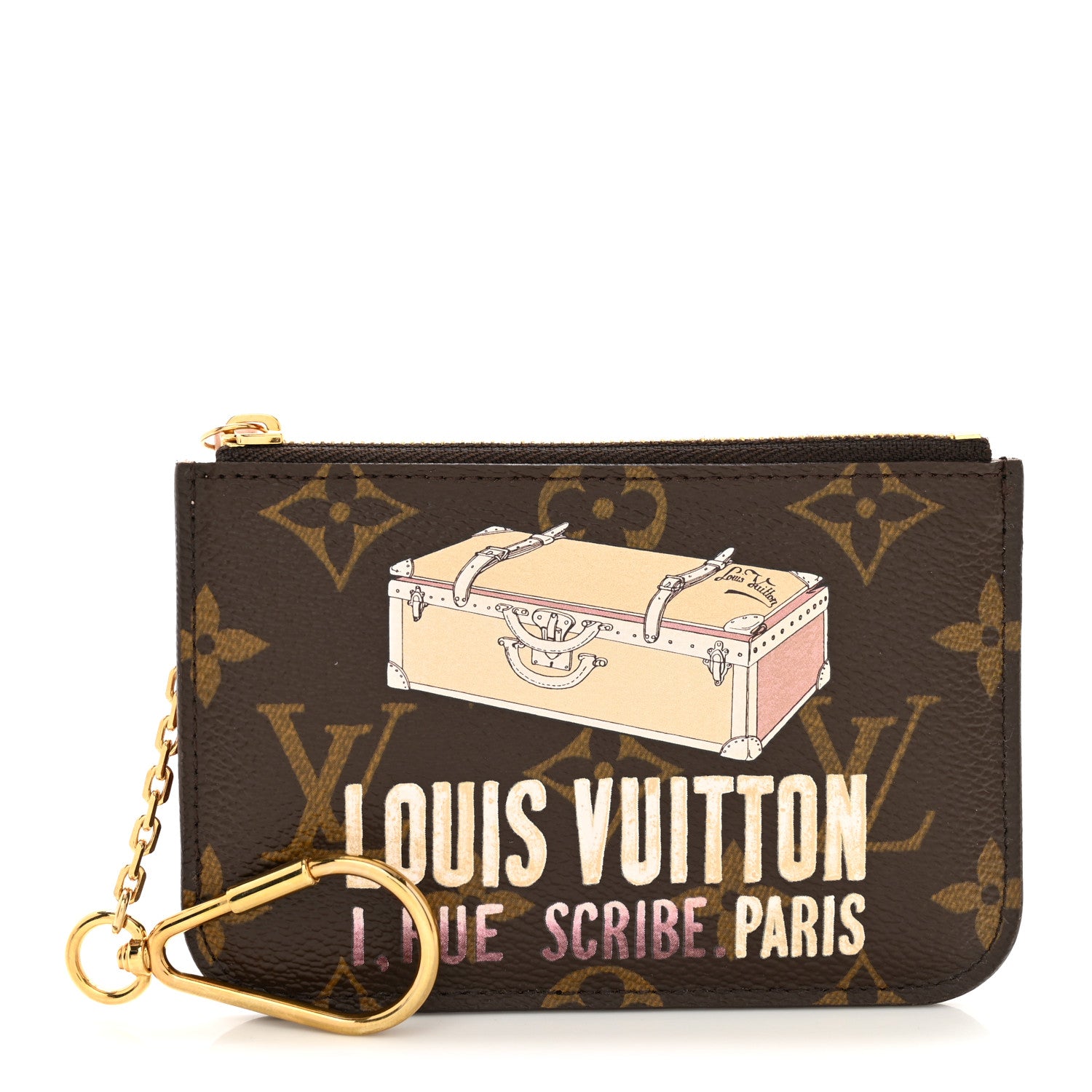 Louis Vuitton Monogram Affiche Key Pouch 1 of 10