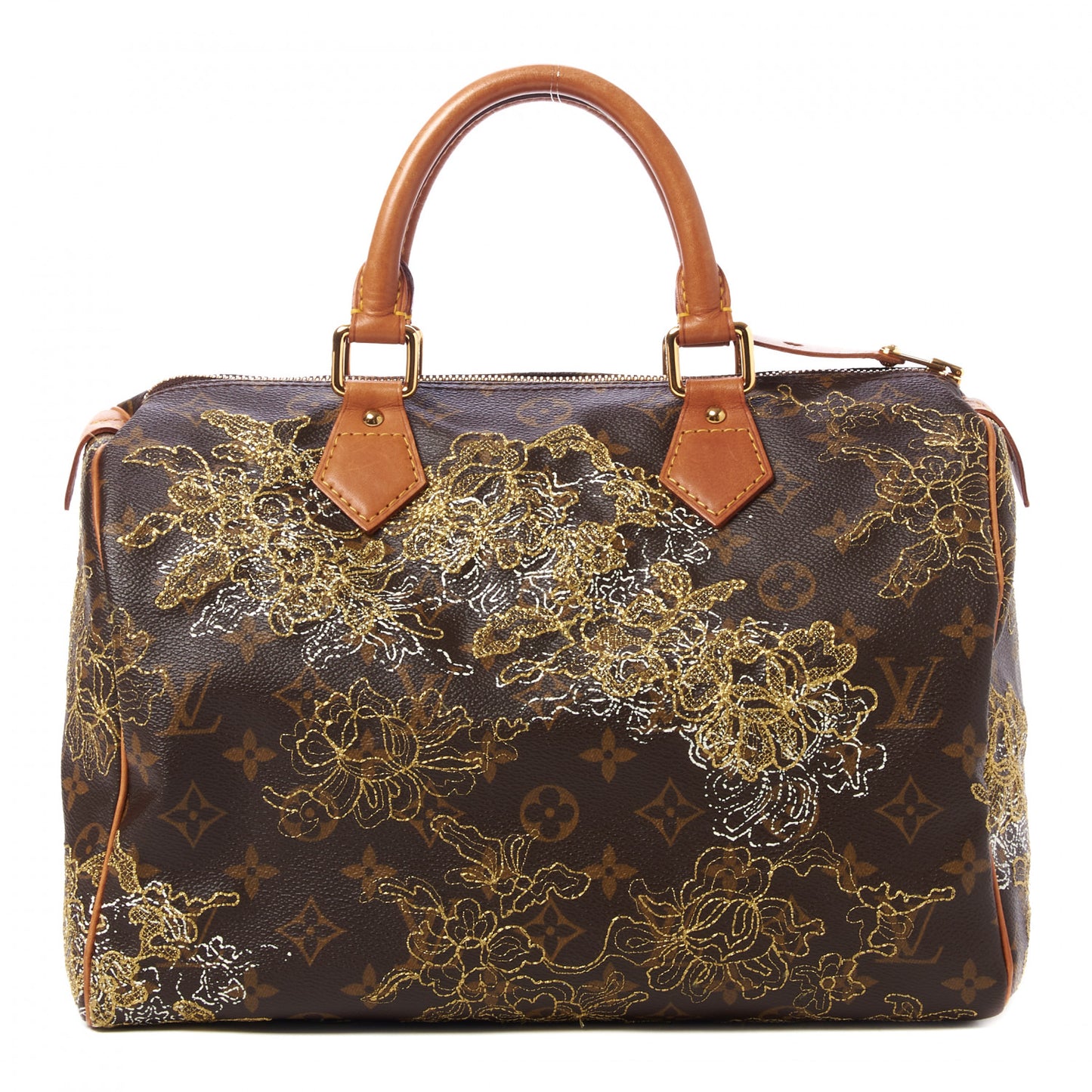 Monogram Dentelle Speedy 30 Gold
