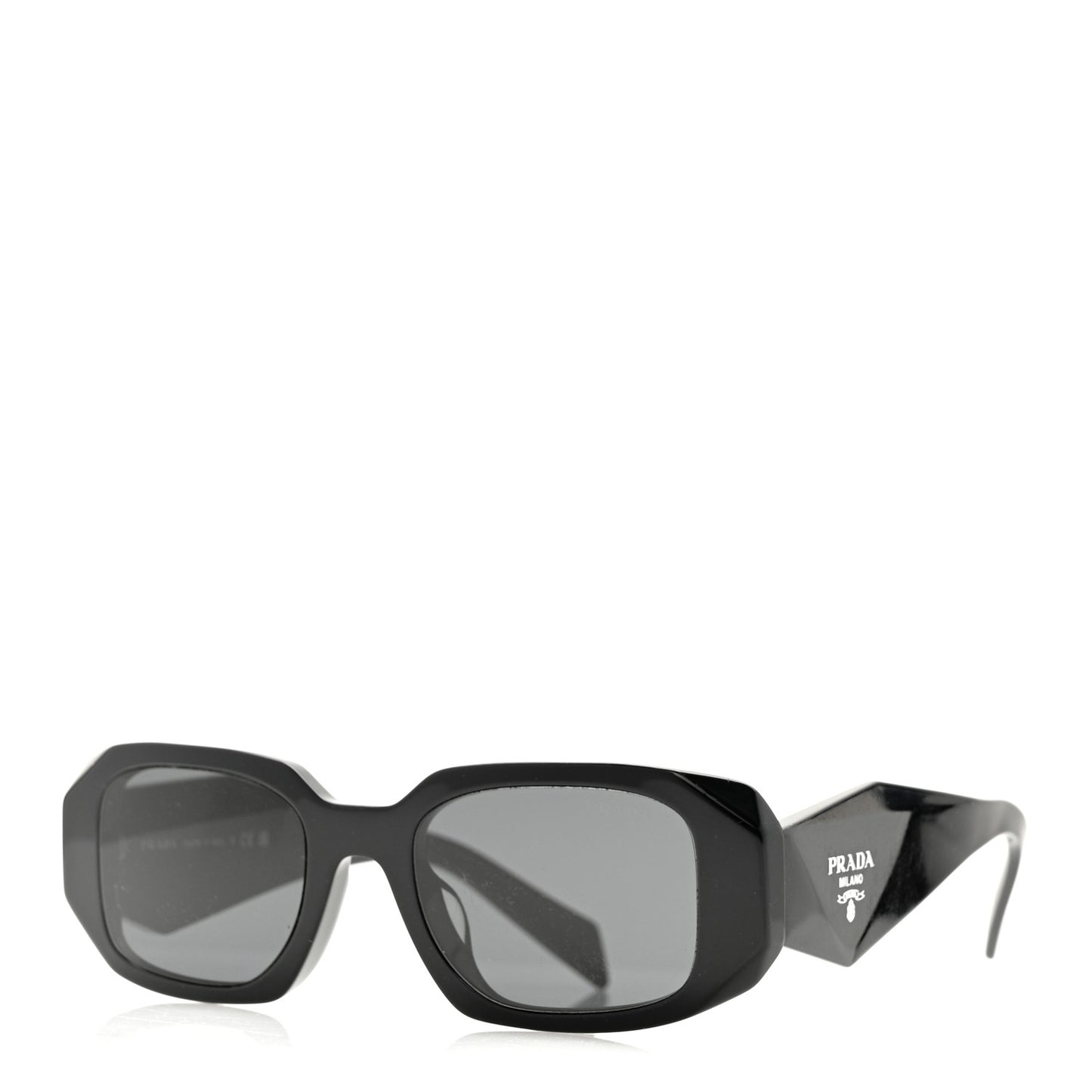 Acetate Symbole Sunglasses SPR 17W Black
