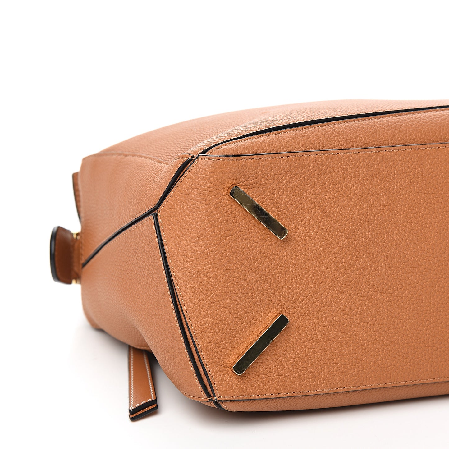 Calfskin Medium Puzzle Bag Light Caramel