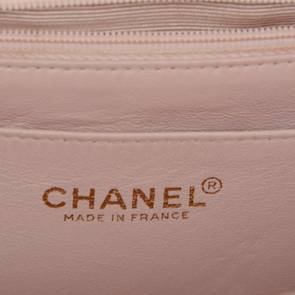 Chanel Lambskin Quilted Jumbo Single Flap Pink 6 of 7