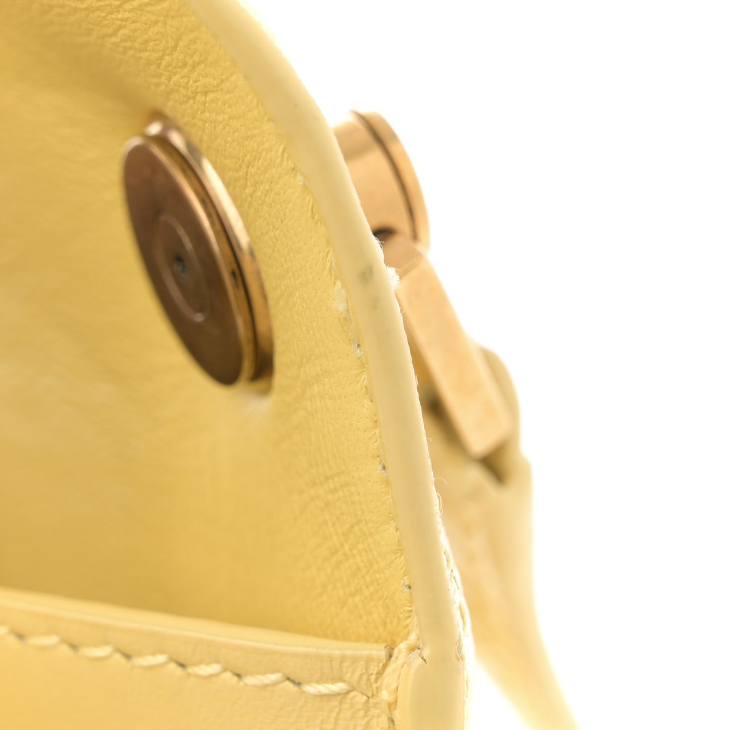 Smooth Calfskin Carre Satchel Paille