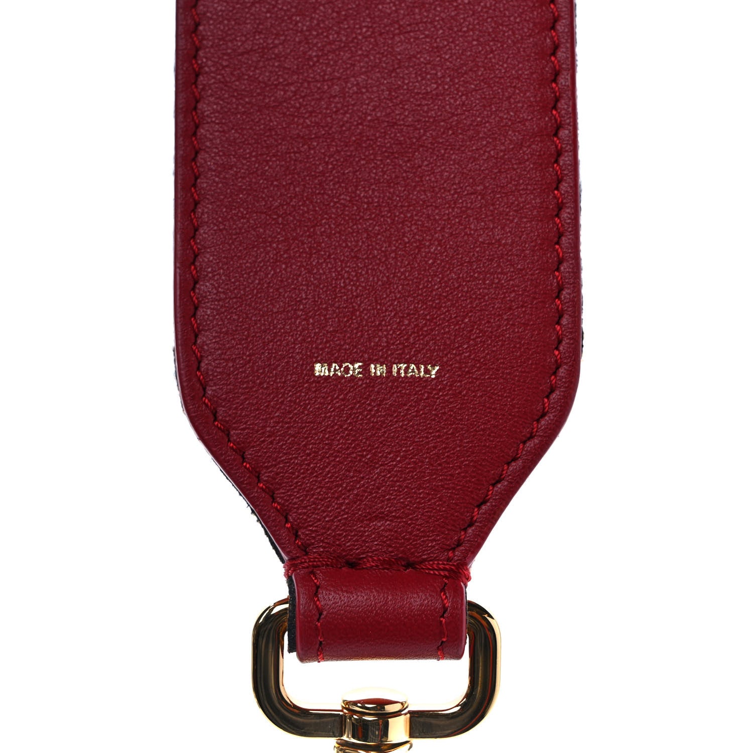 Fendi Velvet FF Mini Strap You Tobacco Fragola 5 of 5