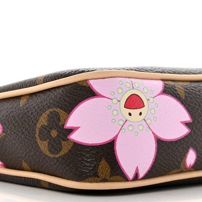 Louis Vuitton LV X TM Monogram Pochette Accessories Sakura Brown 8 of 11