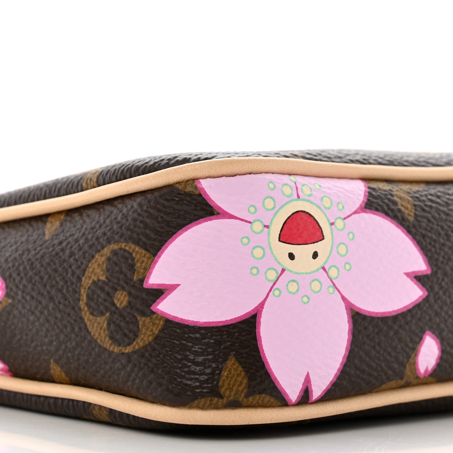 Louis Vuitton LV X TM Monogram Pochette Accessories Sakura Brown 8 of 11