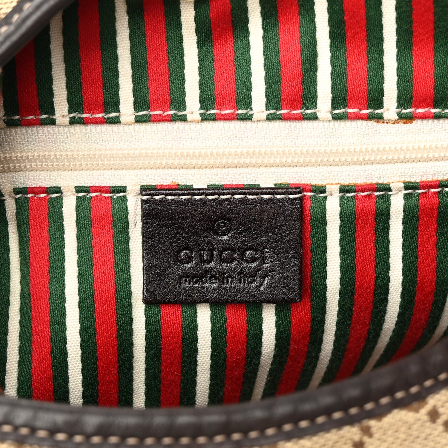 Gucci Monogram Medium New Britt Hobo Dark Brown 6 of 10