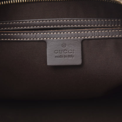 Gucci GG Supreme Monogram Medium Flat Messenger Bag Dark Brown 6 of 14