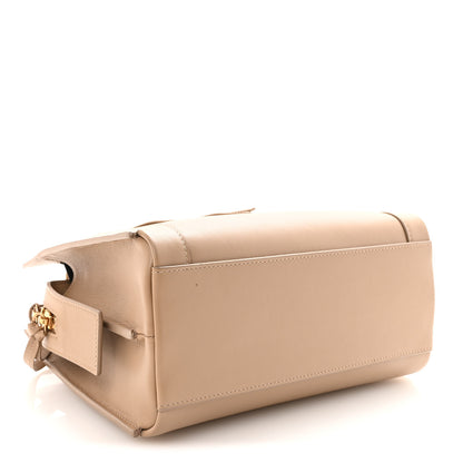 Saint Laurent Smooth Calfskin Small East Side Tote Taupe 4 of 9