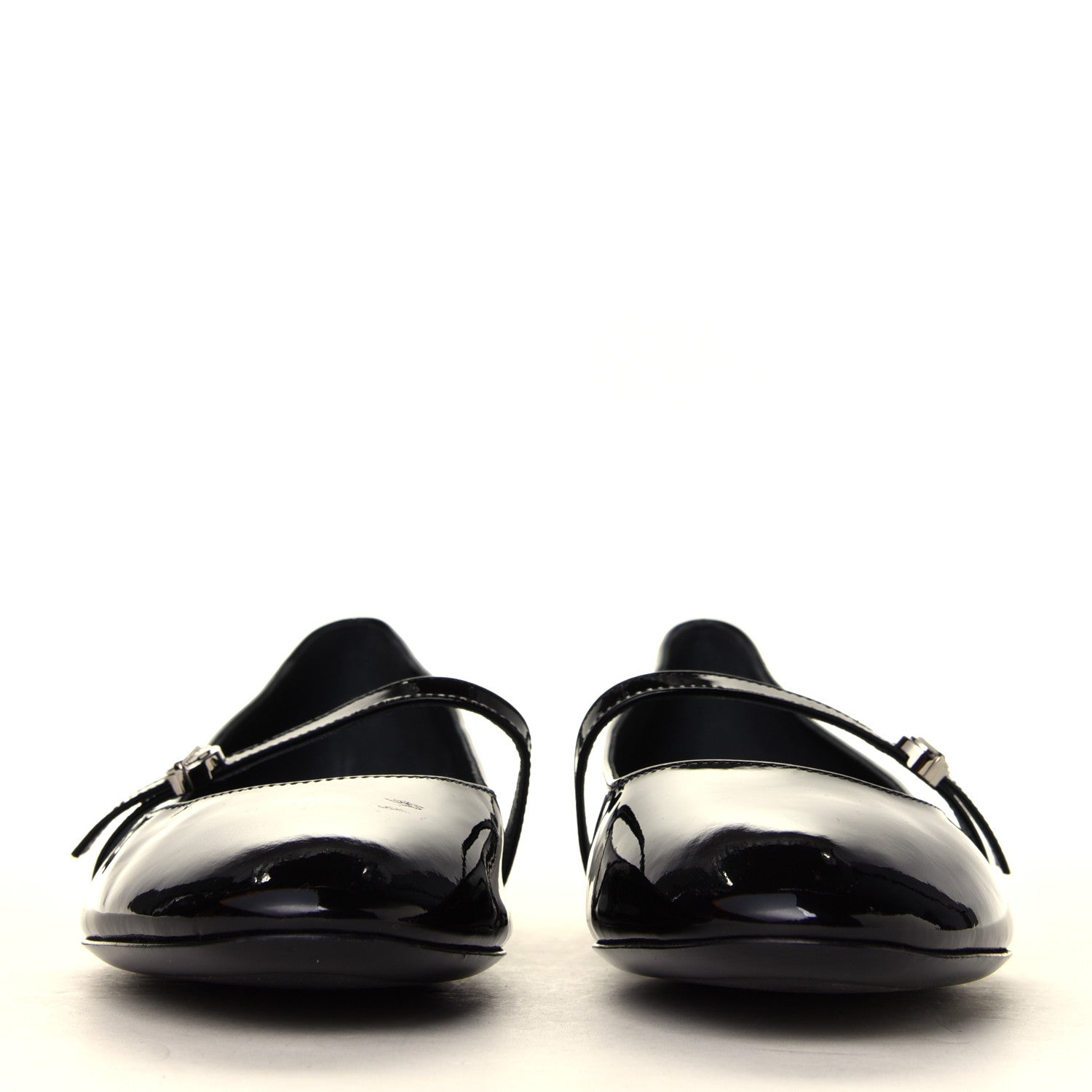 Louis Vuitton Patent Uniformes Ballet Flats 37 Black 4 of 6
