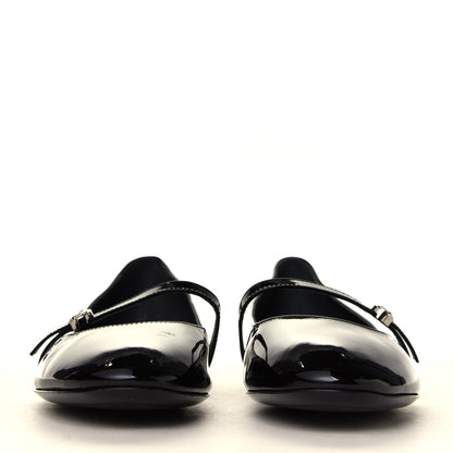 Louis Vuitton Patent Uniformes Ballet Flats 37 Black 4 of 6