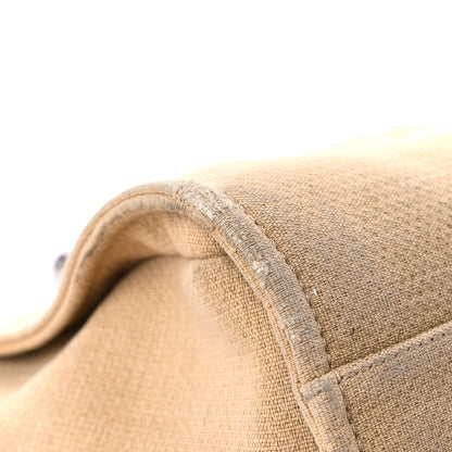 Chanel Canvas Medium Deauville Tote Beige Black 8 of 22