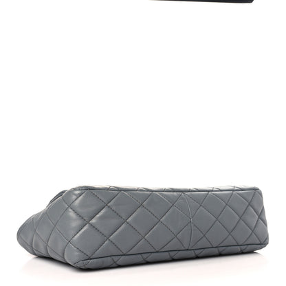 Chanel Lambskin Large Around Pockets Flap Dark Grey 4 of 10