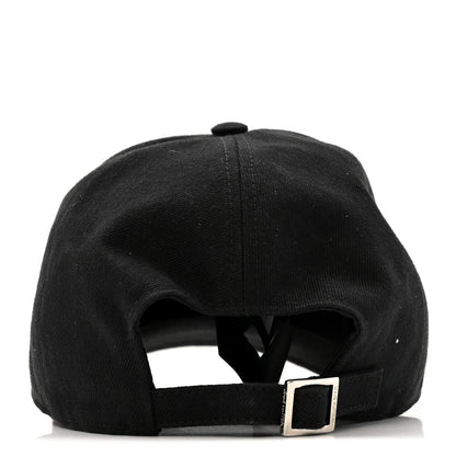 Louis Vuitton Cotton Monogram Embroidered LV Smash Cap L Black 6 of 11