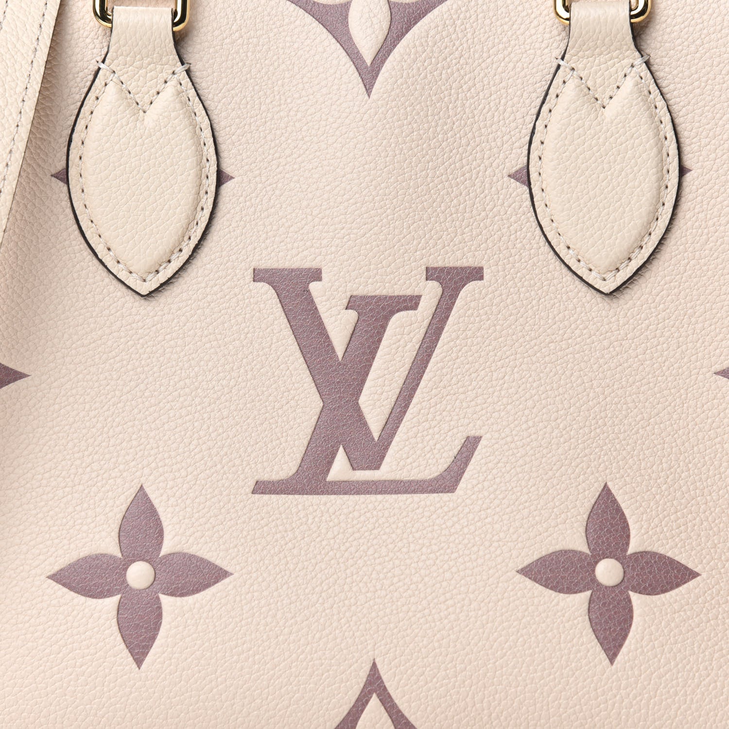 Louis Vuitton Empreinte Monogram Giant Onthego PM Creme Bois De Rose 10 of 10
