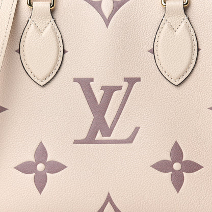Louis Vuitton Empreinte Monogram Giant Onthego PM Creme Bois De Rose 10 of 10