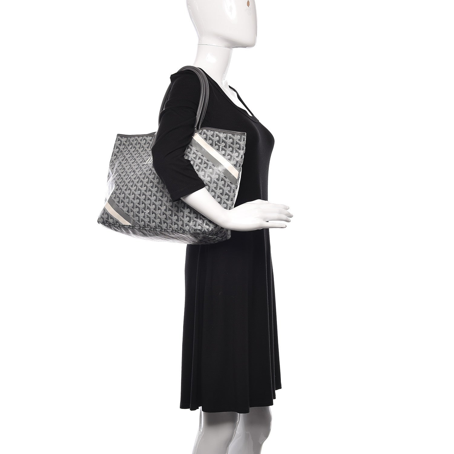 Goyard Goyardine Saint Louis PM Grey 2 of 13