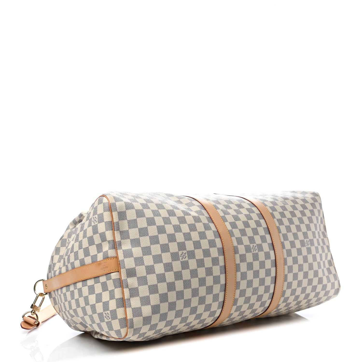 Louis Vuitton Damier Azur Keepall Bandouliere 55 3 of 9