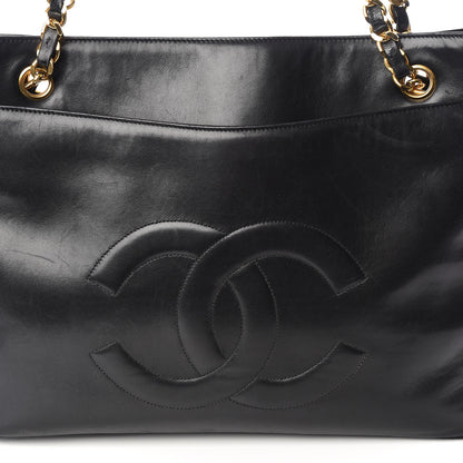 Chanel Lambskin CC Shoulder Bag Black 11 of 13