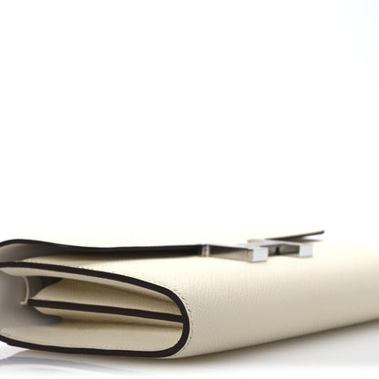 Hermes Epsom Lizard Constance Wallet To Go Nata 9 of 11