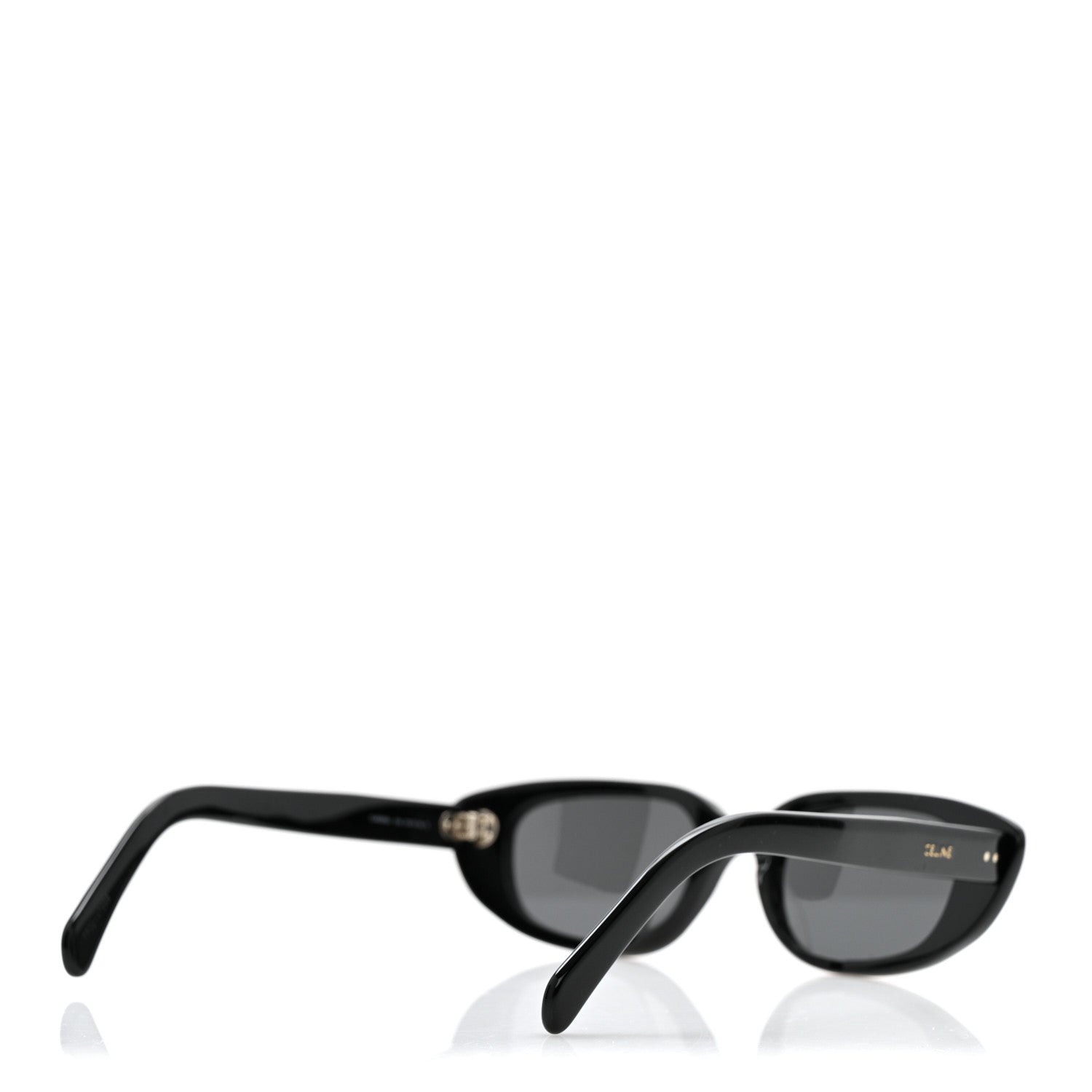 Celine Acetate Cat Eye Sunglasses CL40095U Black 4 of 6