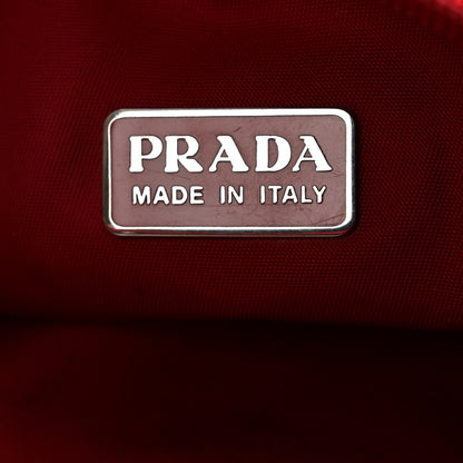 Prada Tessuto Nylon Mini Re-Edition 2000 Bag Rosso 6 of 12