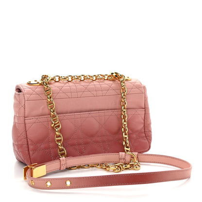 Christian Dior Lambskin Cannage Gradient Small Caro Bag Pink 2 of 9