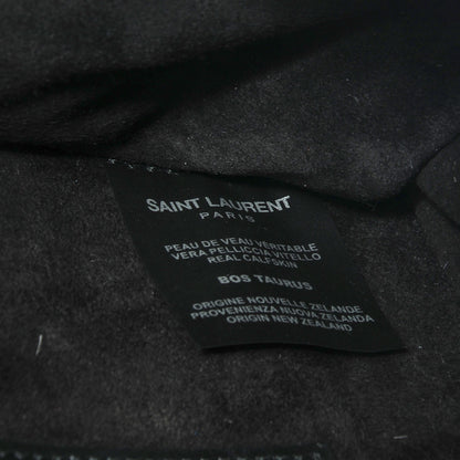 Saint Laurent Calf Hair Leather Snow Leopard Medium Betty White Black 9 of 10