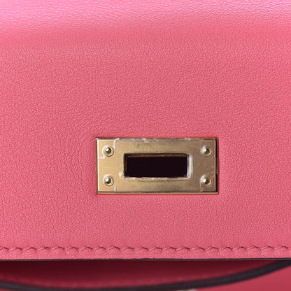 Hermes Swift Kelly Retourne 25 Rose Azalee 32 of 42