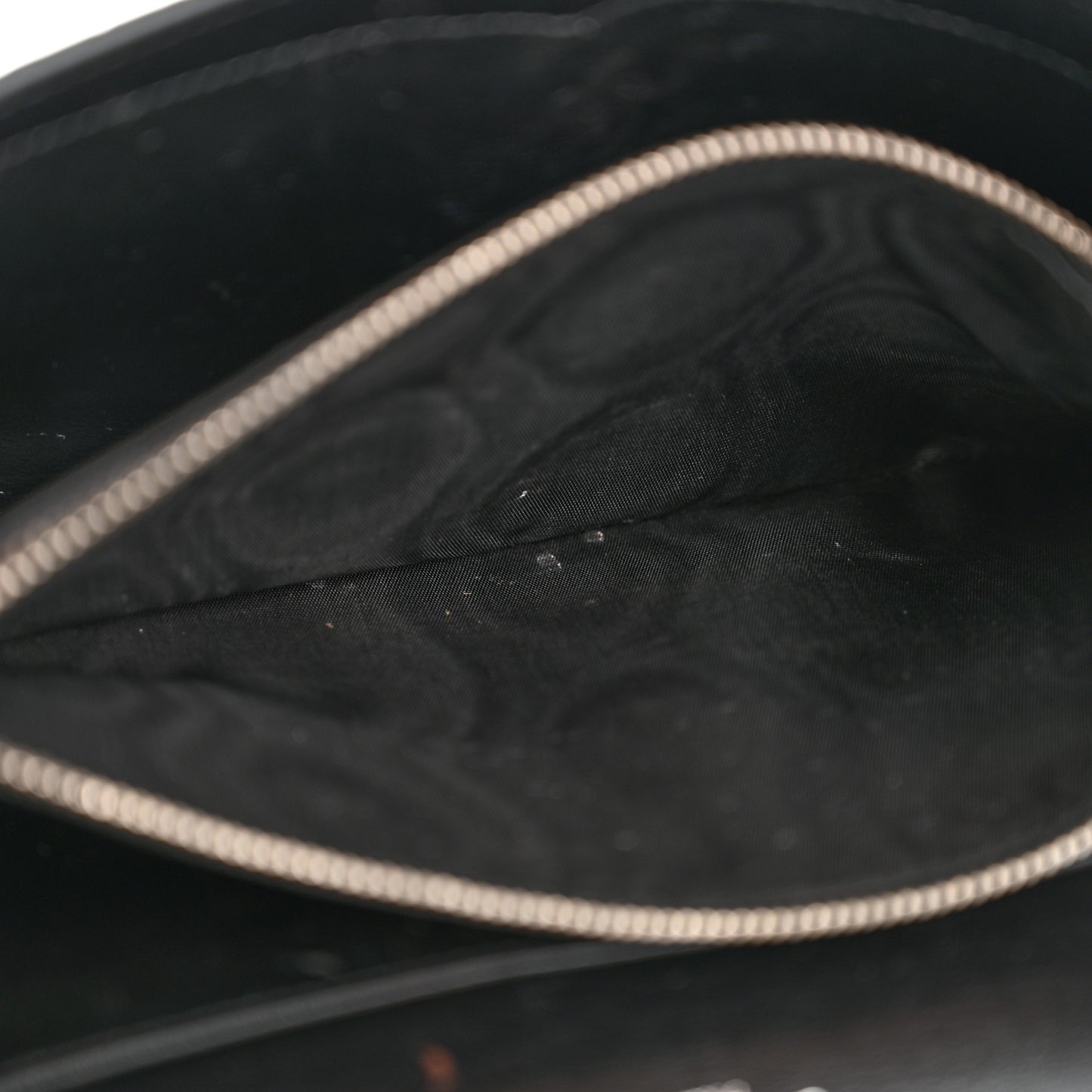 Calfskin Crocodile Embossed Monogram Mini Uptown Crossbody Black