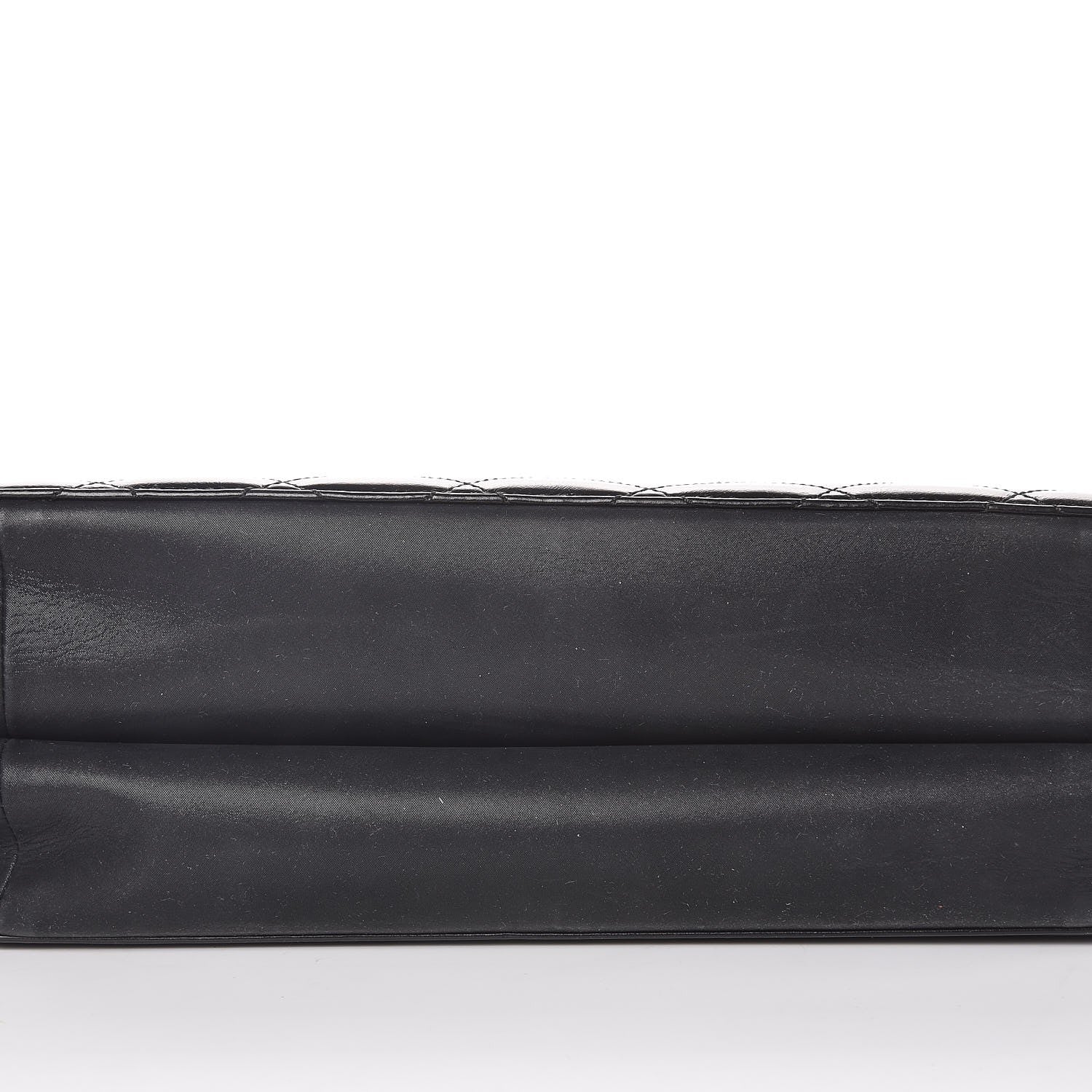 Chanel Glazed Iridescent Calfskin Quilted Tote Black 10 of 10