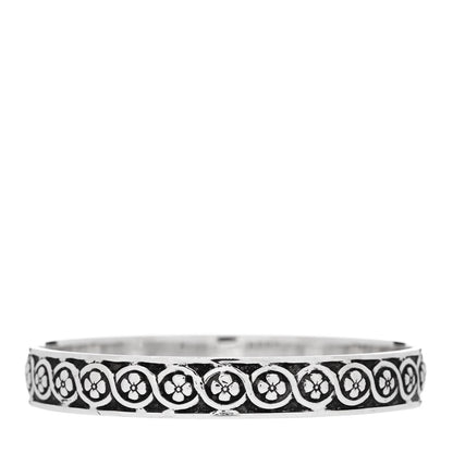 Tiffany Sterling Silver Celtic Makers Mark Bangle Bracelet 2 of 4