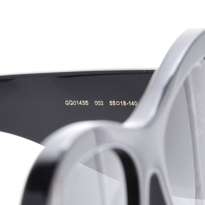 Gucci Pearl Oversized Sunglasses GG0143S Black 8 of 9