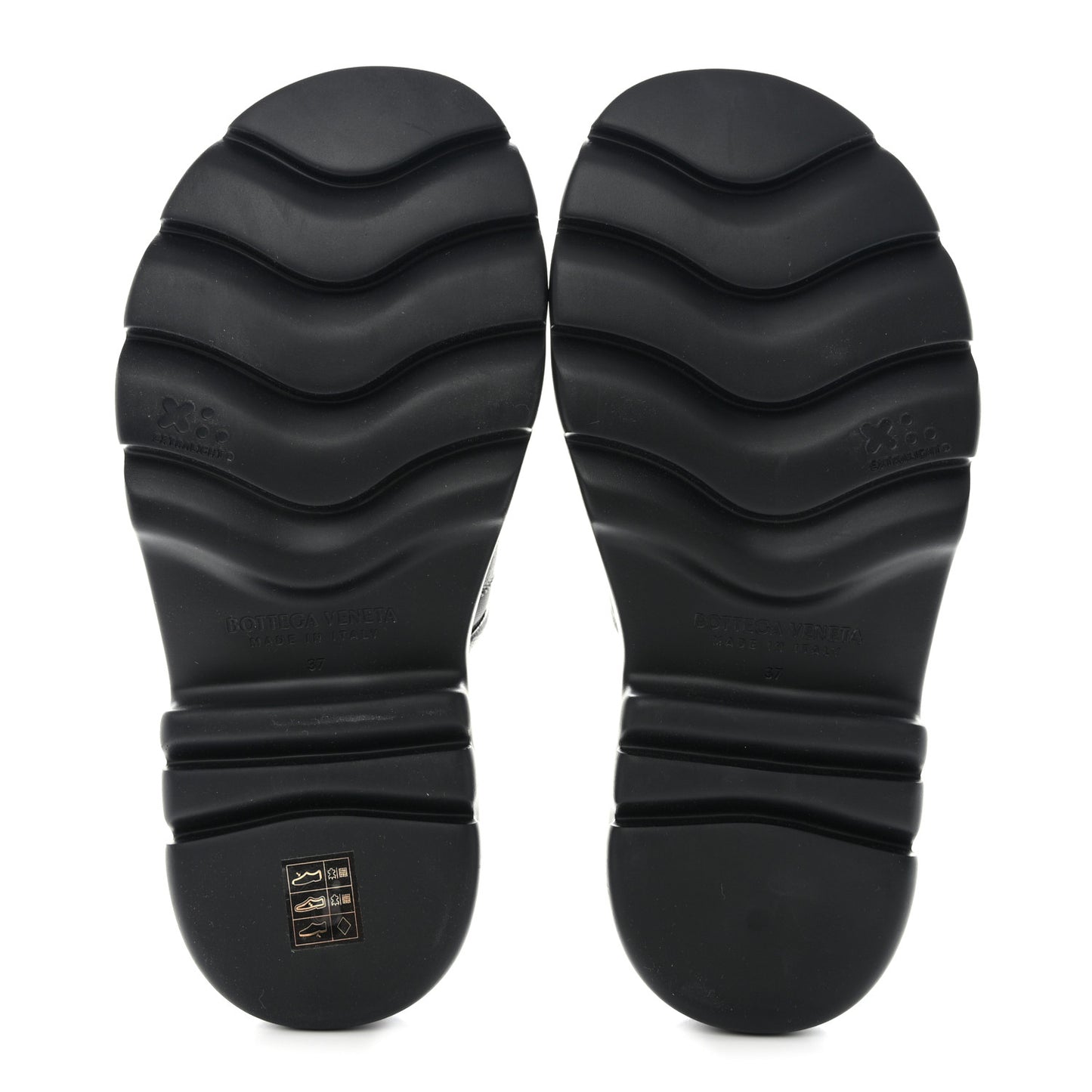 Nappa Flash 45mm Flat Sandals 37 Black